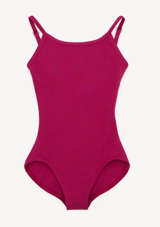 Camisole Leotard with Adjustable Straps Mulberry