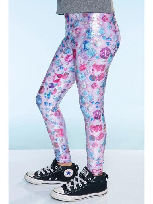 High Shine Leggings (Jewels)