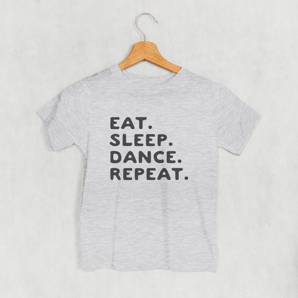 Eat/Sleep/Dance/Repeat T-Shirt-Grey Youth