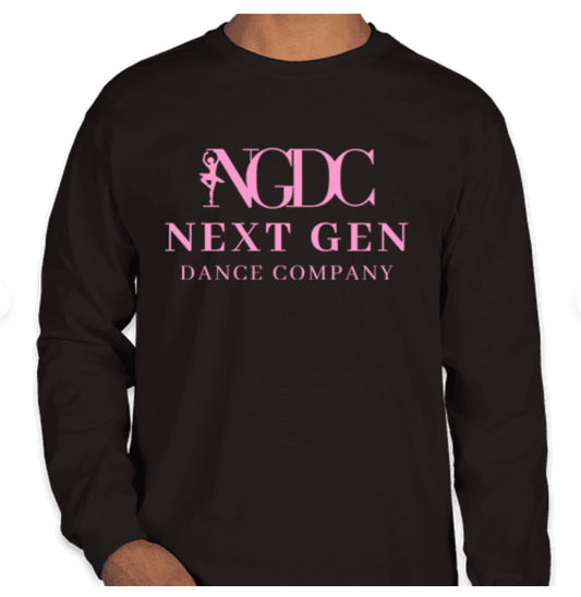 Gildan Ultra Cotton Long Sleeve T-Shirt BLK