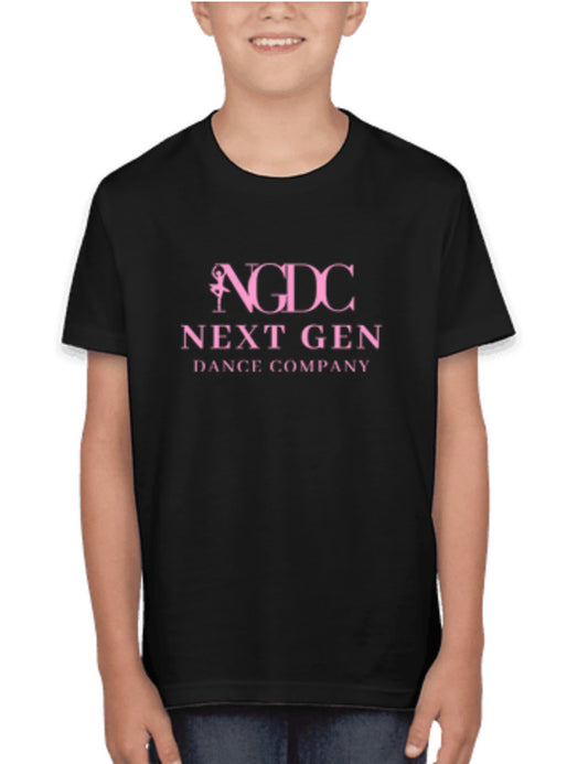 Bella+Canvas Youth Jersey TShirt-Black