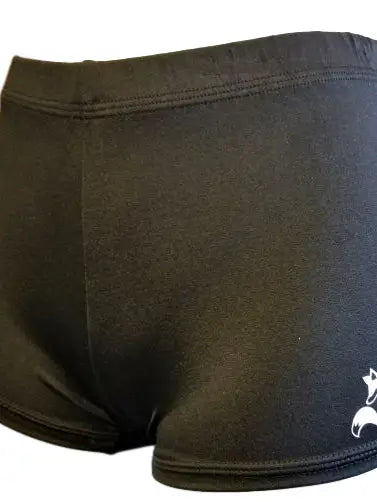 Black Lycra Performance Shorts-Child Size 6