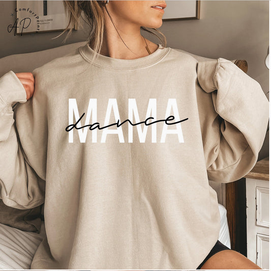 Dance Mama Crewneck Sweatshirt (Sand)