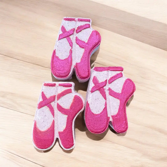 Ballet Shoe Bath Bomb with Surprise Coin